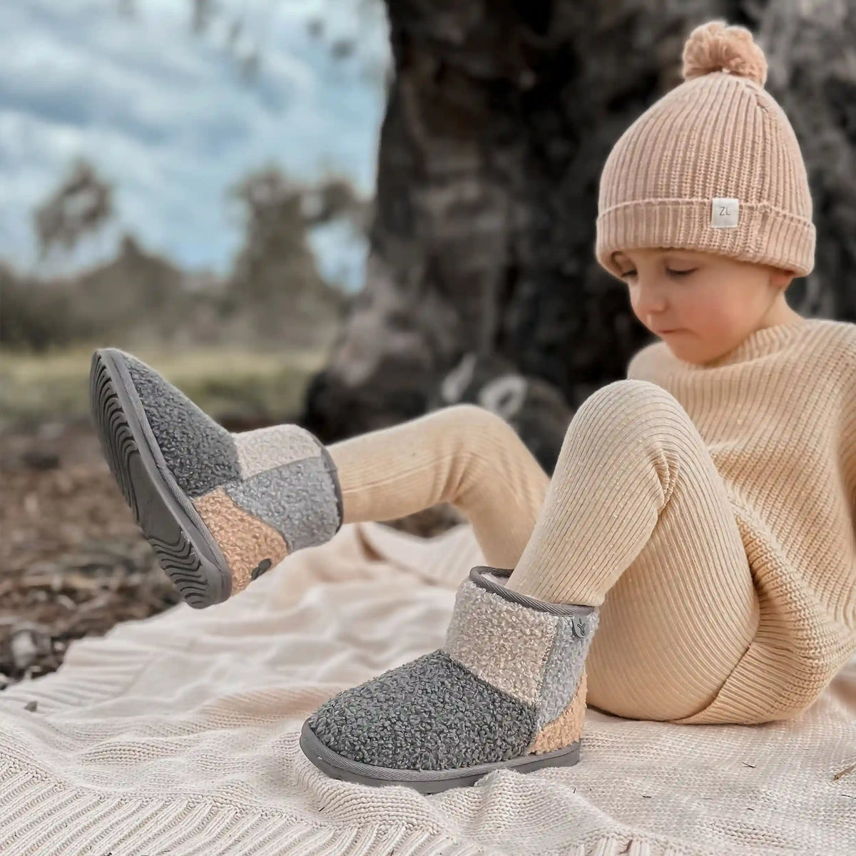 Wallaby Mini Teddy Patch