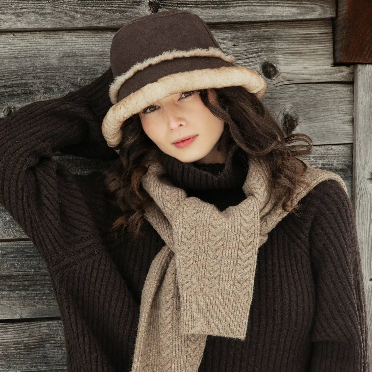 EMU Sheepskin Hat Deluxe